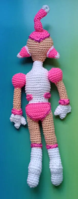 Eno Doll Crochet Pattern Back
